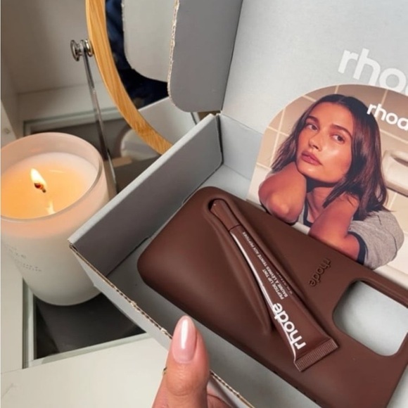 Rhode Peptide Lip Tint & Matching iPhone Case (Espresso Colored) LIMITED EDITION - Picture 3 of 3